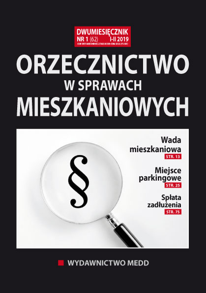 Orzeczenictwo w sprawach mieszkaniowych
