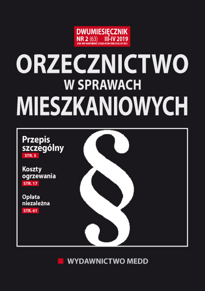 Orzeczenictwo w sprawach mieszkaniowych